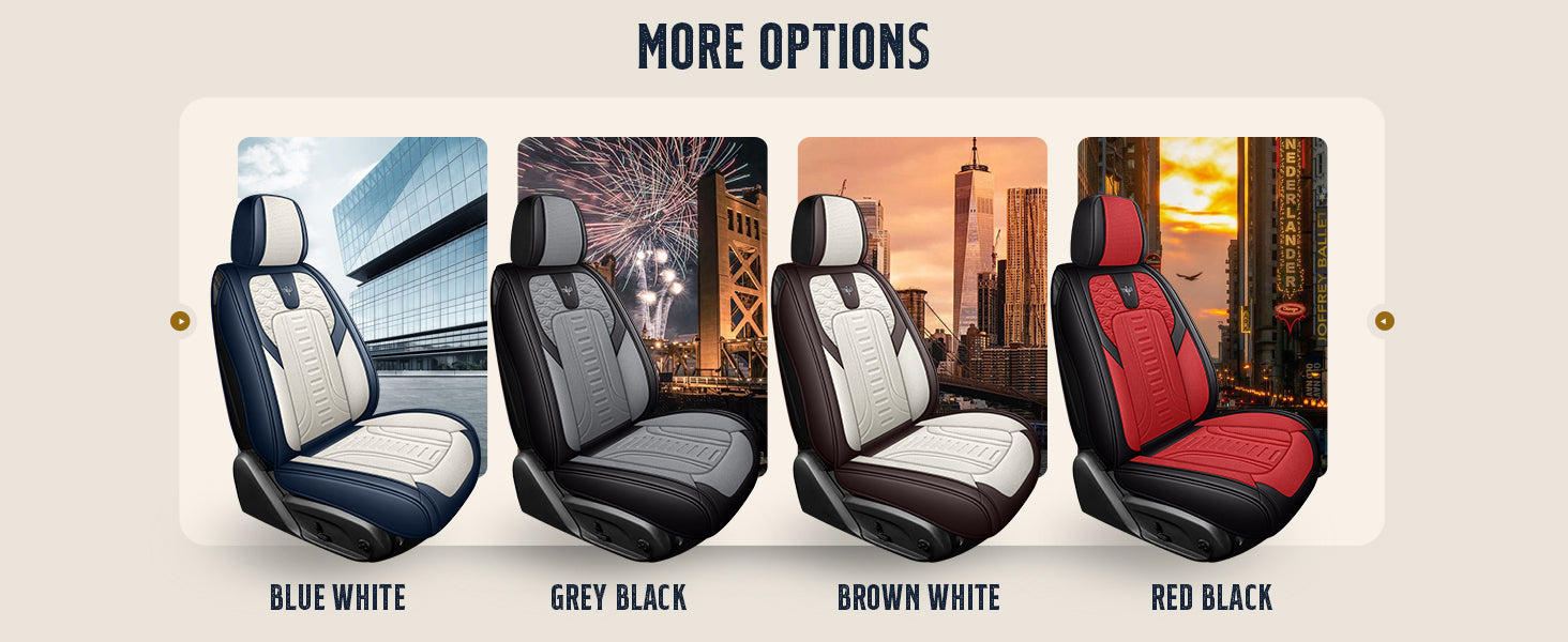 LINGVIDO Universal Car Seat Protectors Waterproof Vehicle Seat Cover A