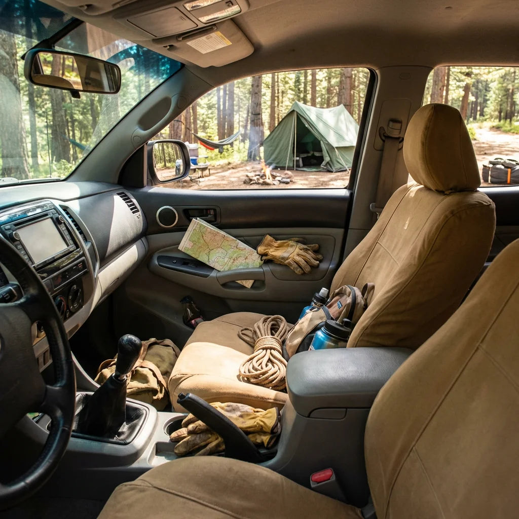 Toyota Tacoma Overlanding Seat Cover