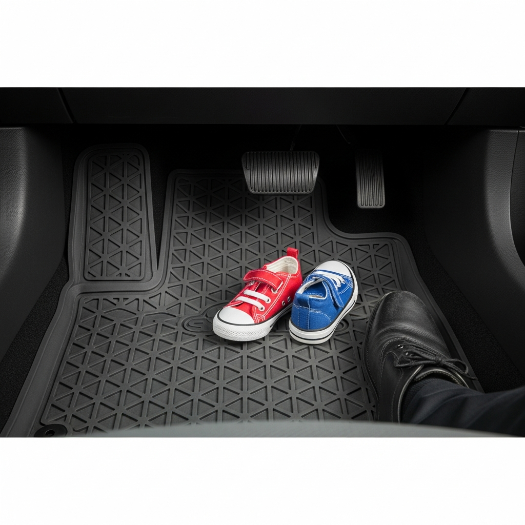 All-weather car floor mats for family vehicles — LINGVIDO