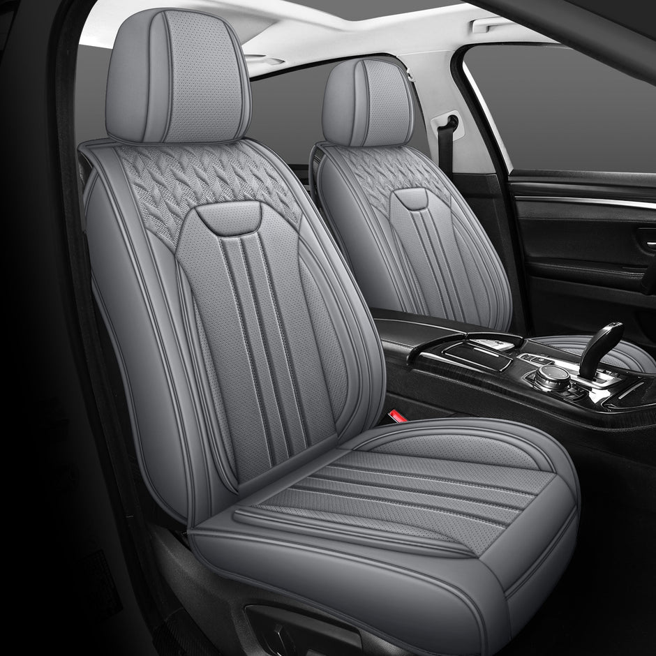 LINGVIDO Car Seat Covers Leather Interior Covers for Cars, Trucks