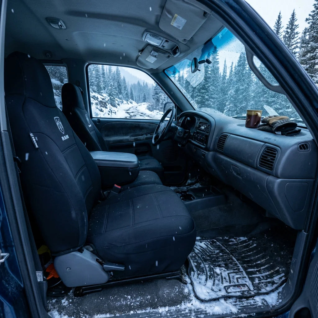 Chevy Silverado Construction Site Seat Cover
