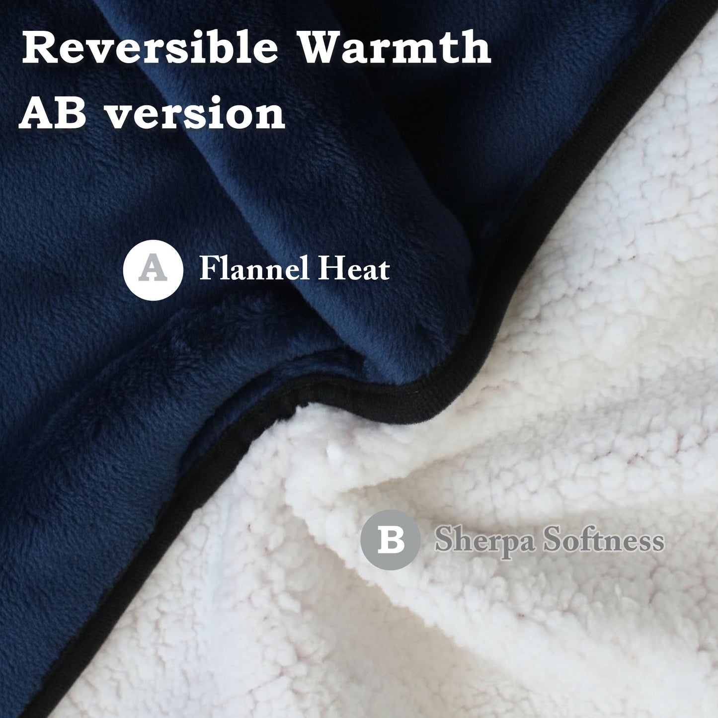 Sherpa Wheelchair Lap Blanket for Seniors – 43x28in, Snap Buttons